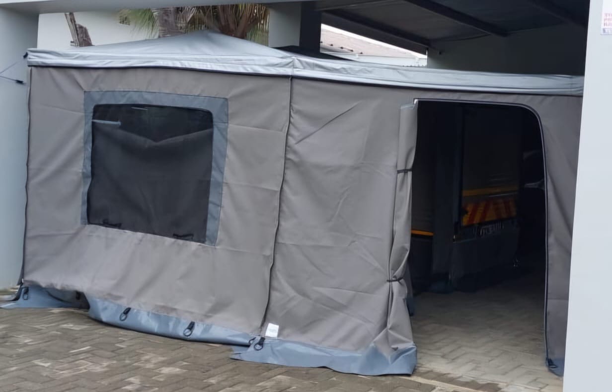 SOLD 1997 Custom Square Box Camper (CT 1315)
