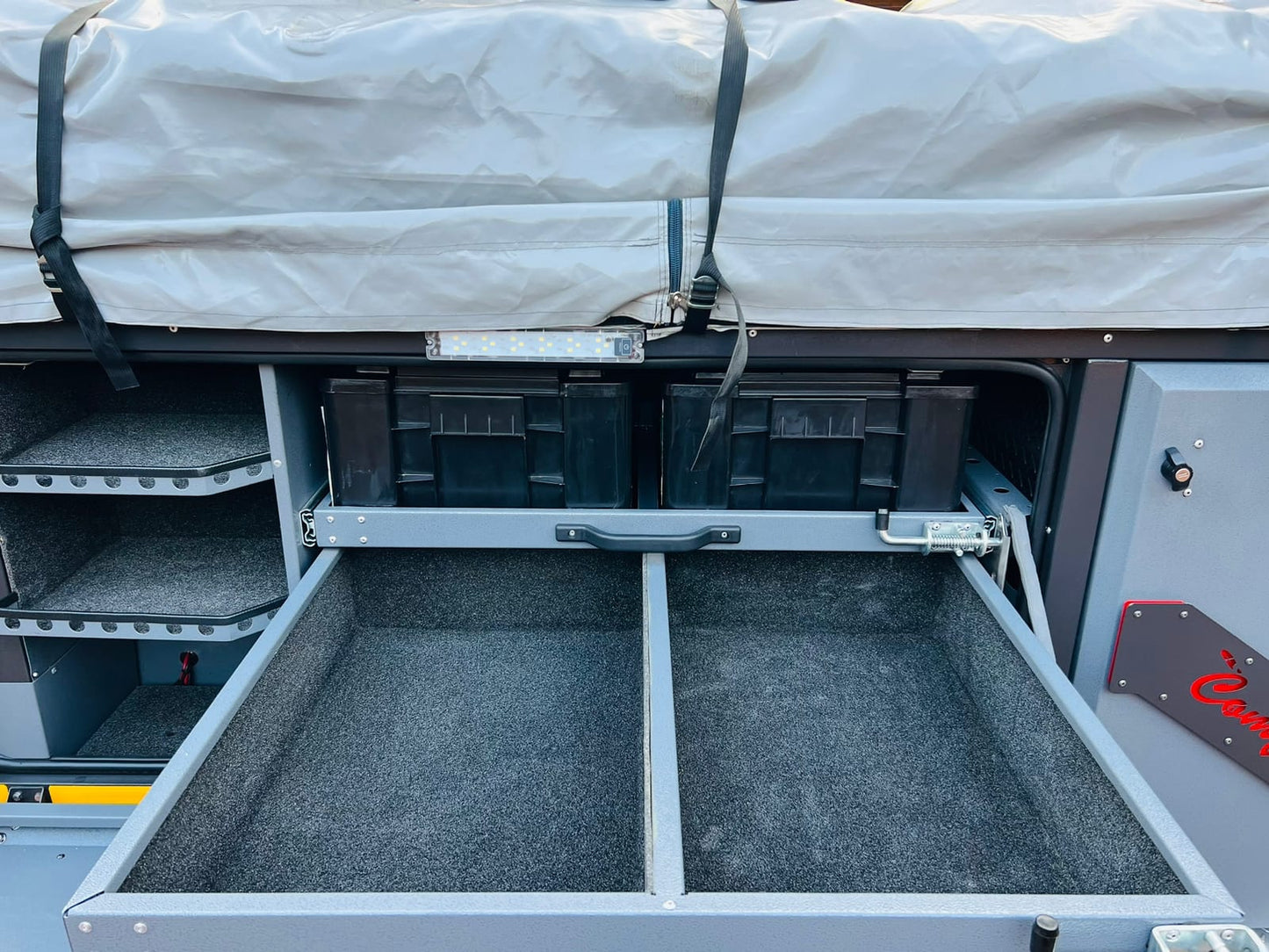 SOLD 2019 Conqueror Comfort Platinum Off Road Camping Trailer (CT 1334)