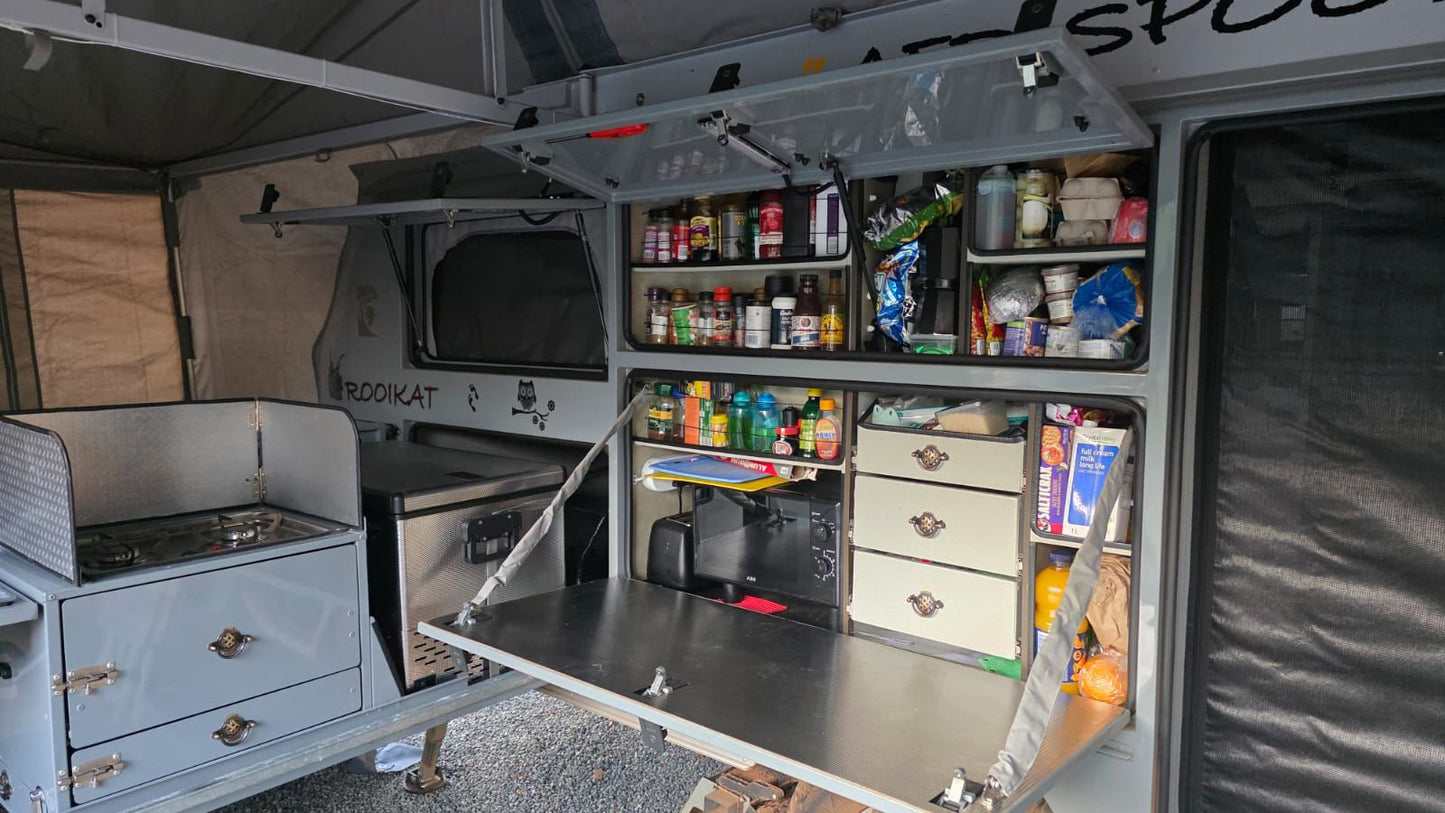 SOLD 2023 Afrispoor Rooikat/Caracal Off Road Caravan (CT 1418)