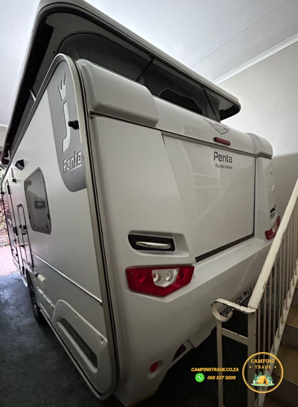 SOLD 2024 Jurgens Penta Purple Edition Caravan (CT 1215)
