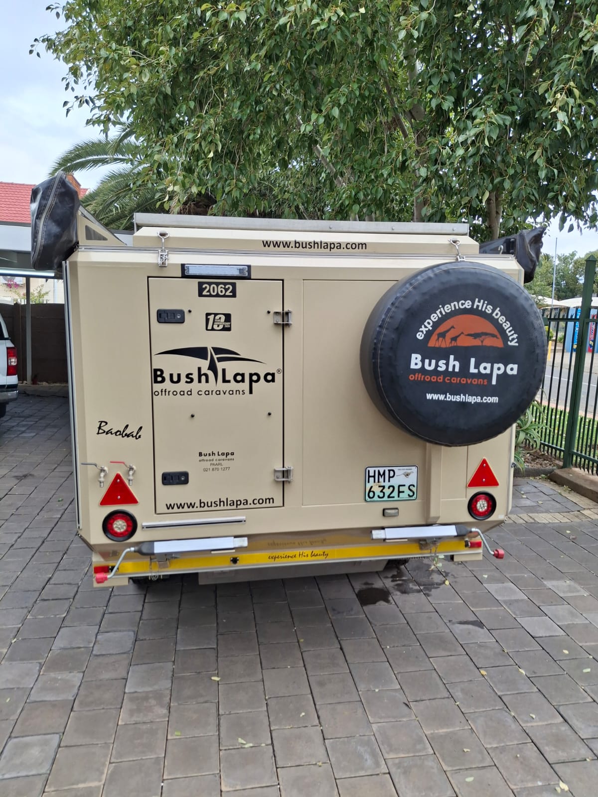 SOLD 2020 Bush Lapa Boabab 4 Off Road Caravan (CR 1357)