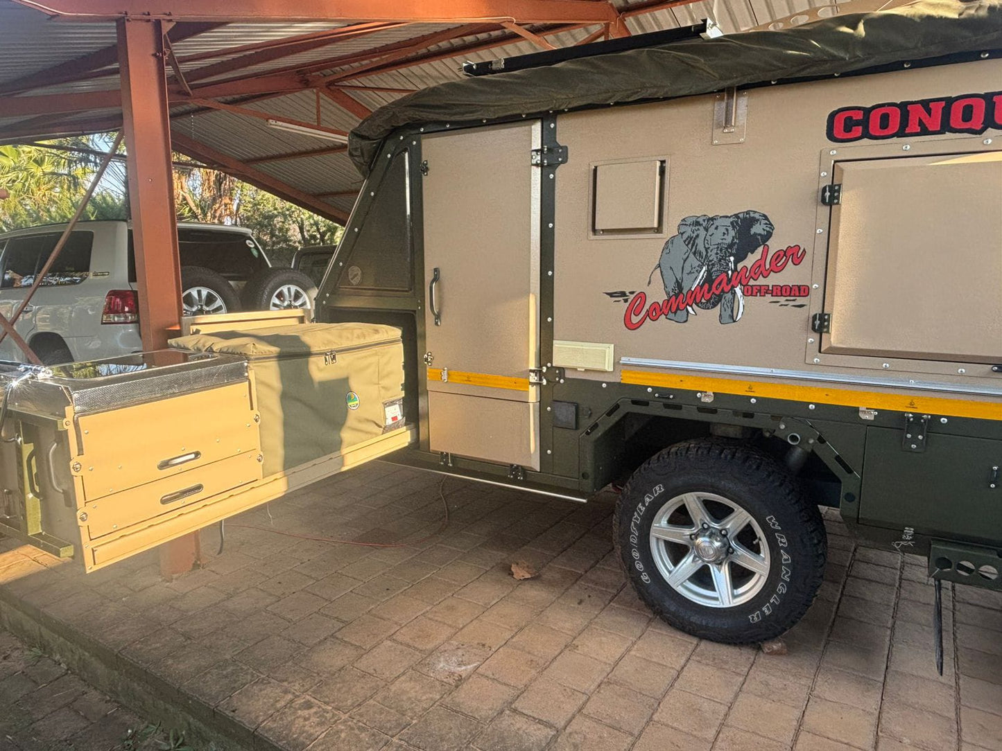 SOLD 2012 Conqueror Commander Off Road Caravan (CT 1417)