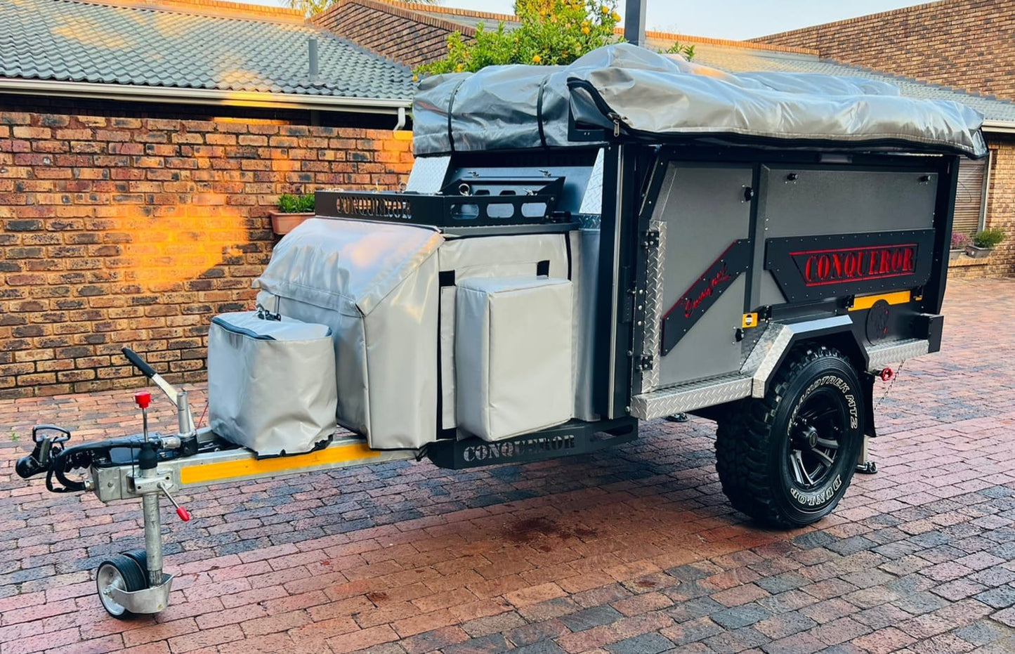 SOLD 2019 Conqueror Comfort Platinum Off Road Camping Trailer (CT 1334)