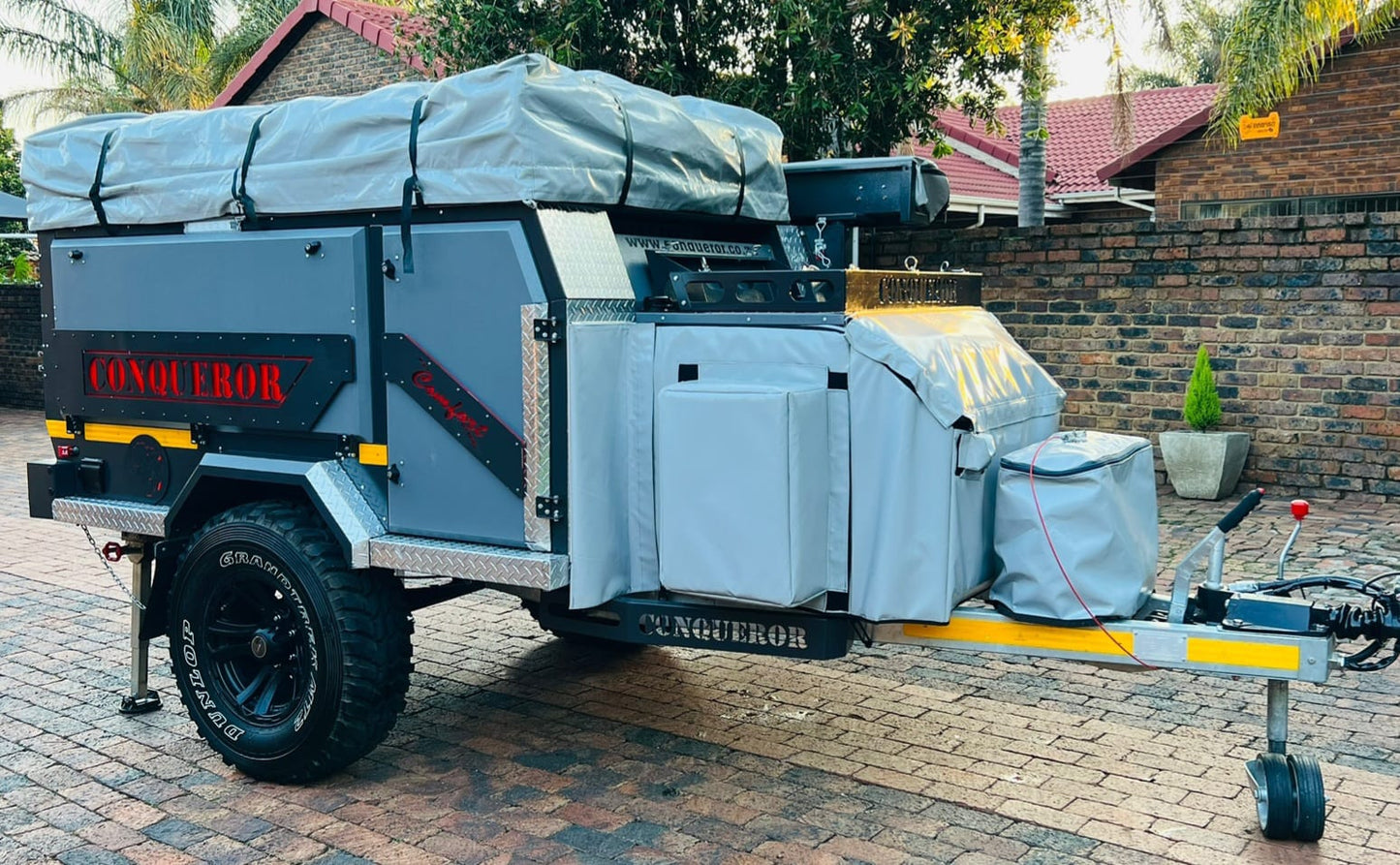 SOLD 2019 Conqueror Comfort Platinum Off Road Camping Trailer (CT 1334)