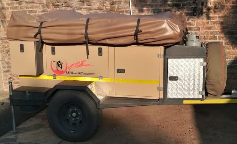 SOLD 2018 Wildebees Survivor Off Road Camping Trailer (CT 1360)