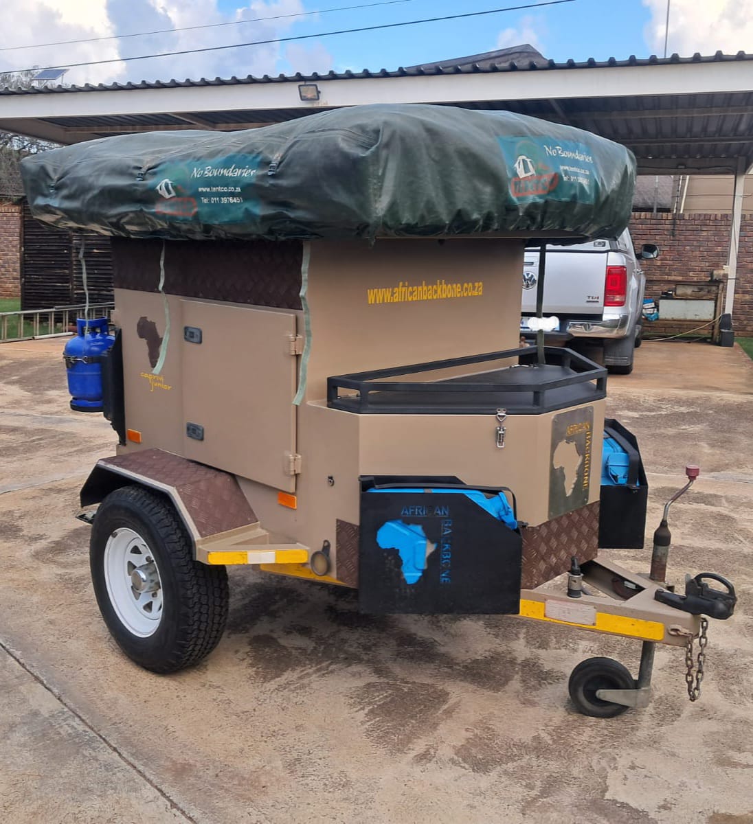 SOLD 2014 African Backbone Caprivi Off Road Camping Trailer (CT 1314)