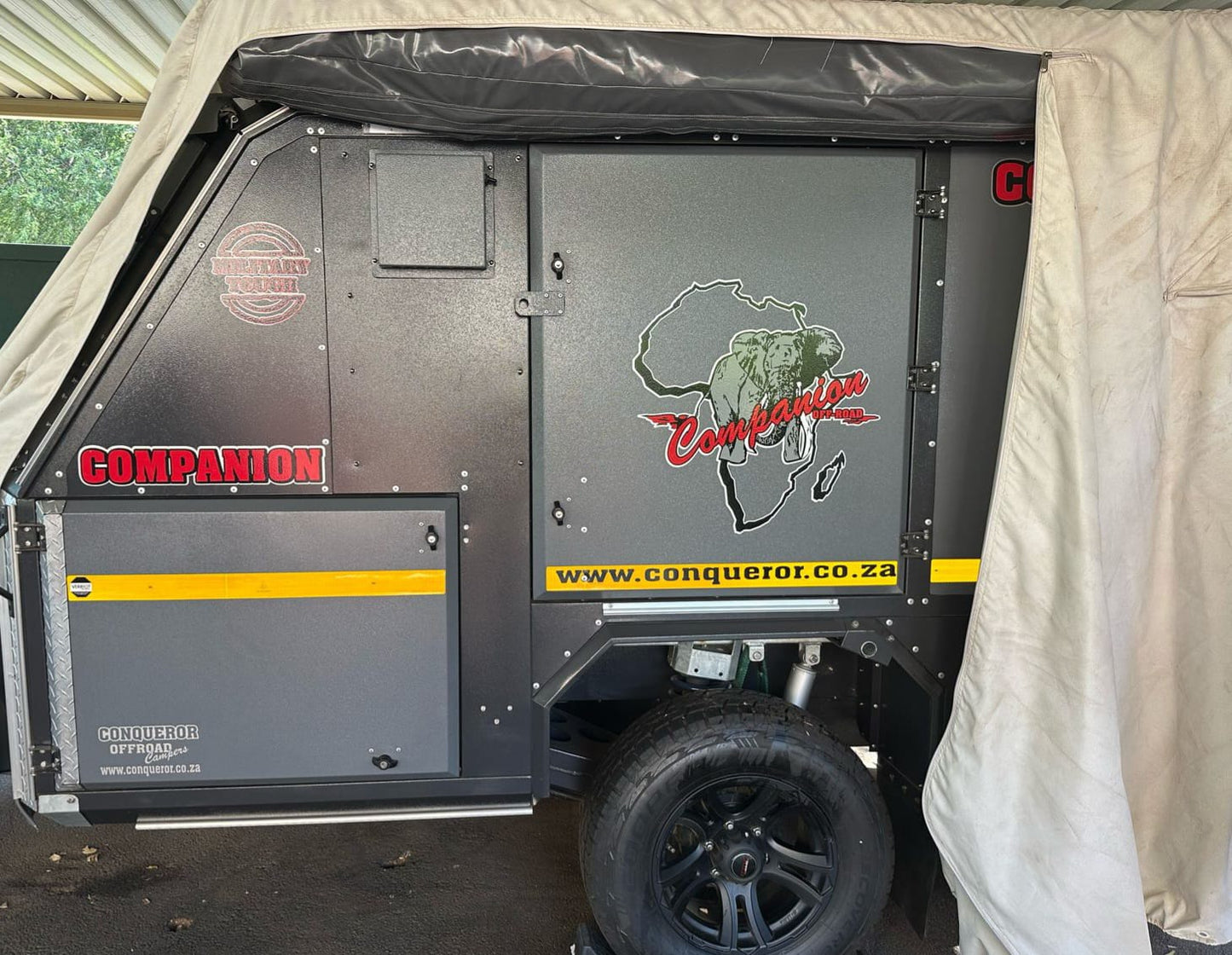 SOLD 2022 Conqueror Companion Platinum Off Road Camping Trailer (CT 1310)