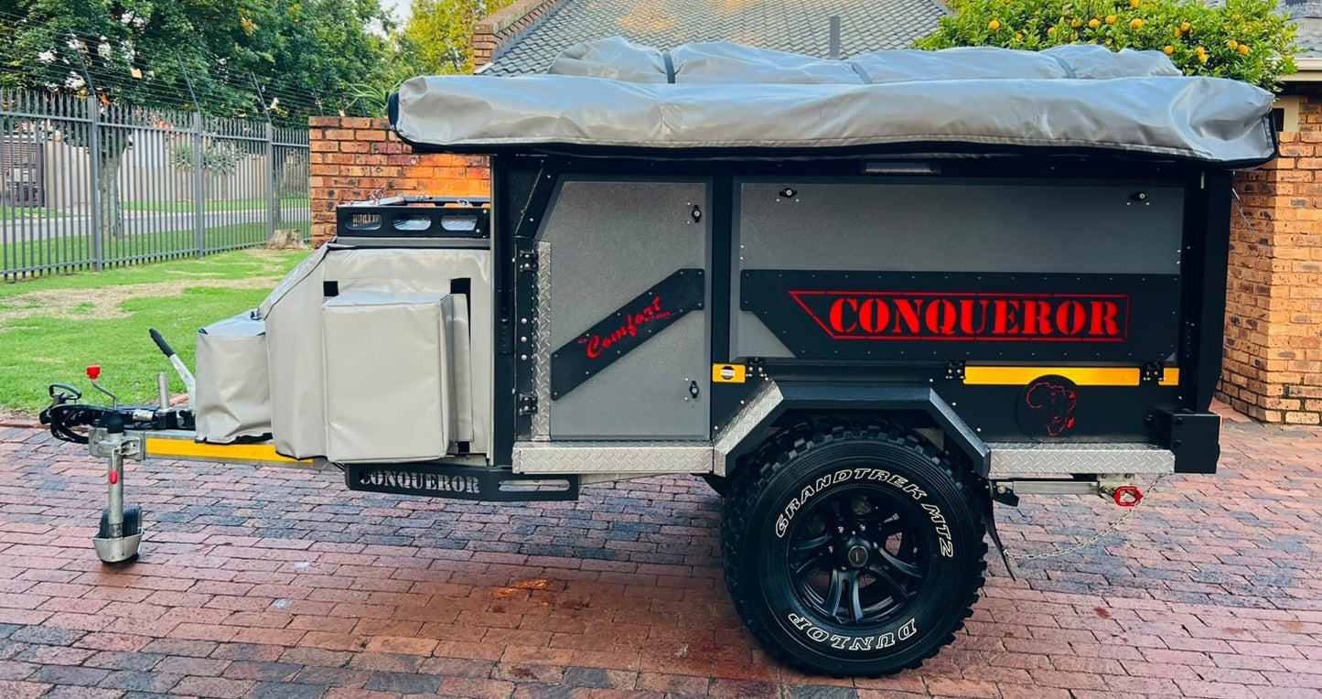 SOLD 2019 Conqueror Comfort Platinum Off Road Camping Trailer (CT 1334)