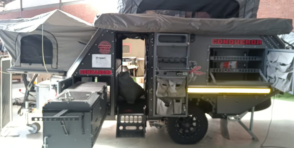 2020 Conqueror Commander Platinum Off Road Camping Trailer (CT 1420)