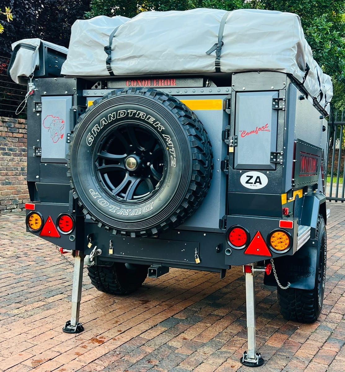 SOLD 2019 Conqueror Comfort Platinum Off Road Camping Trailer (CT 1334)
