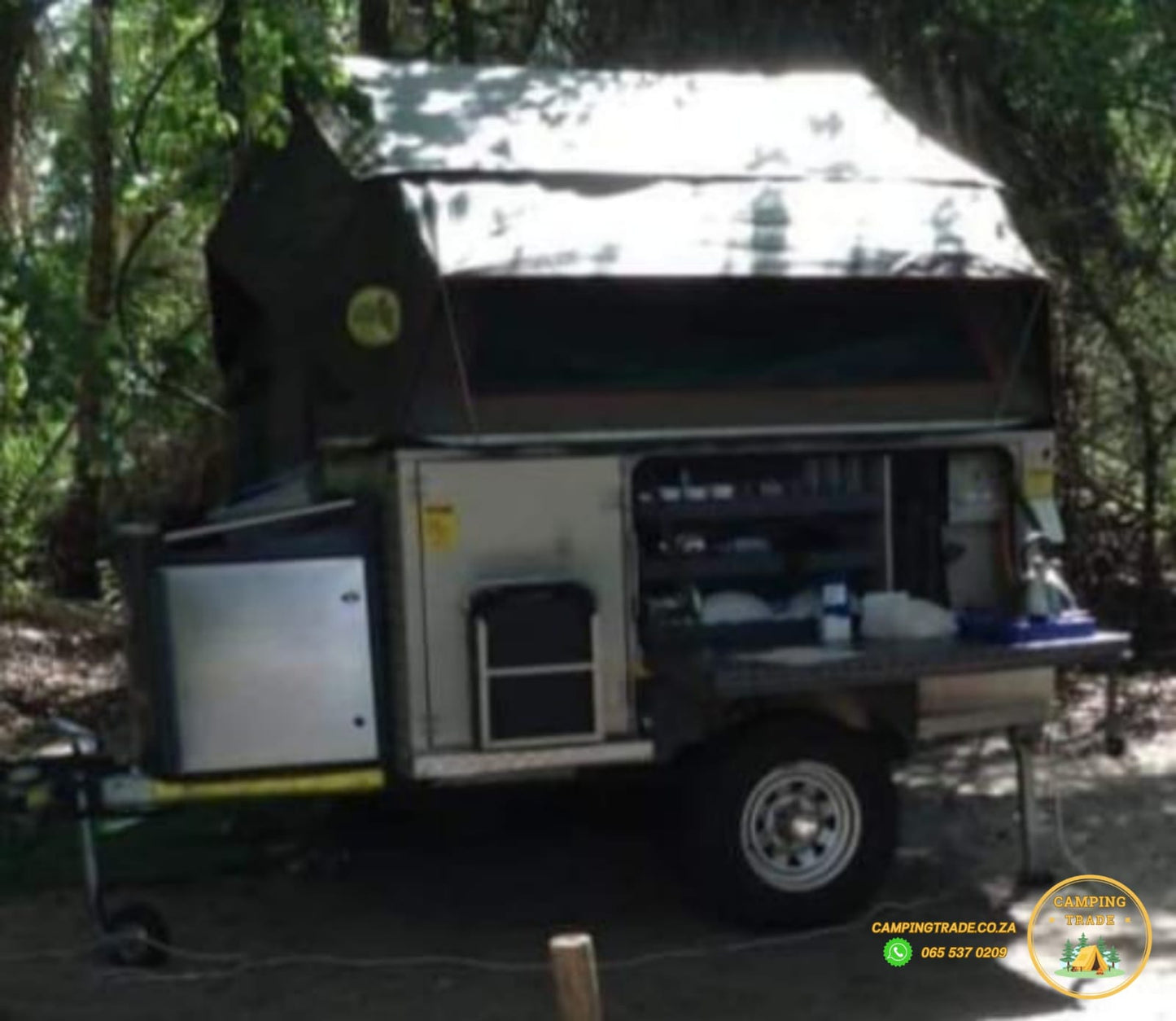 SOLD 2012 Echo 5 4x4 Off Road Camping Trailer (CT 1183)