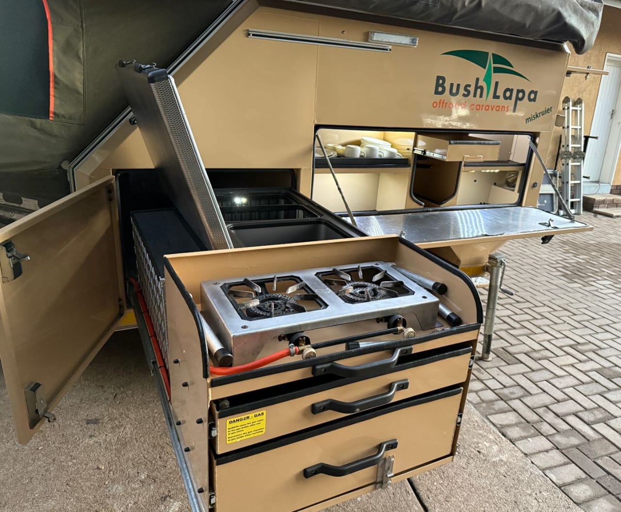 SOLD 2014 Bush Lapa Miskruier Off Road Camping Trailer (CT 1368)