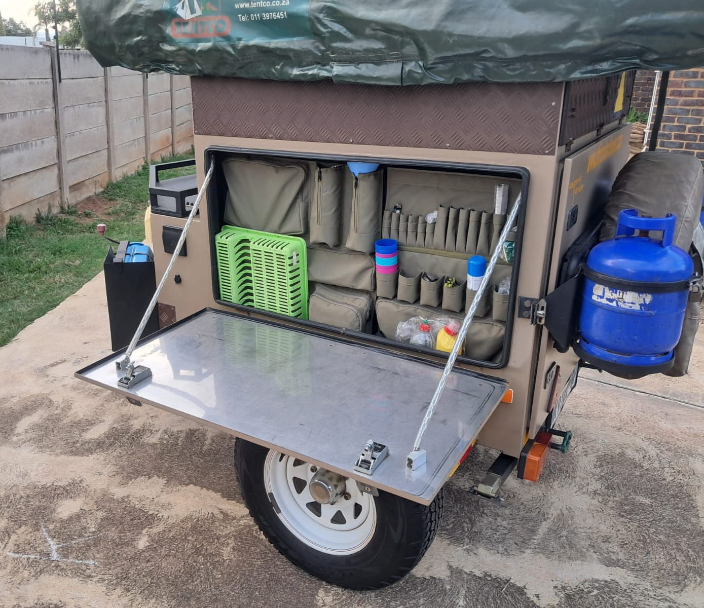 SOLD 2014 African Backbone Caprivi Off Road Camping Trailer (CT 1314)