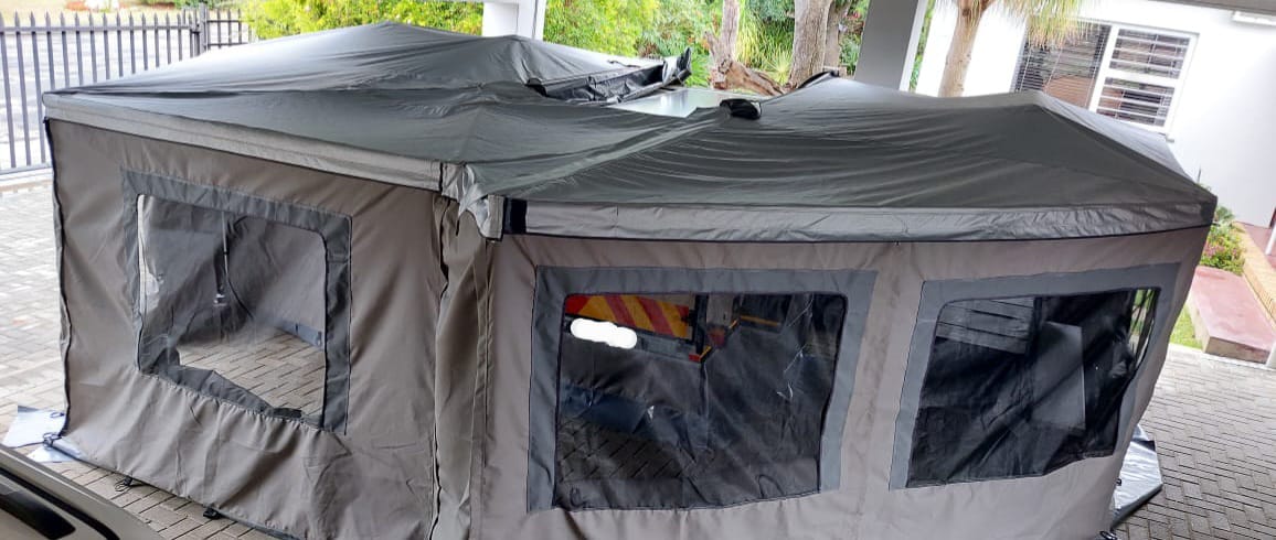 SOLD 1997 Custom Square Box Camper (CT 1315)