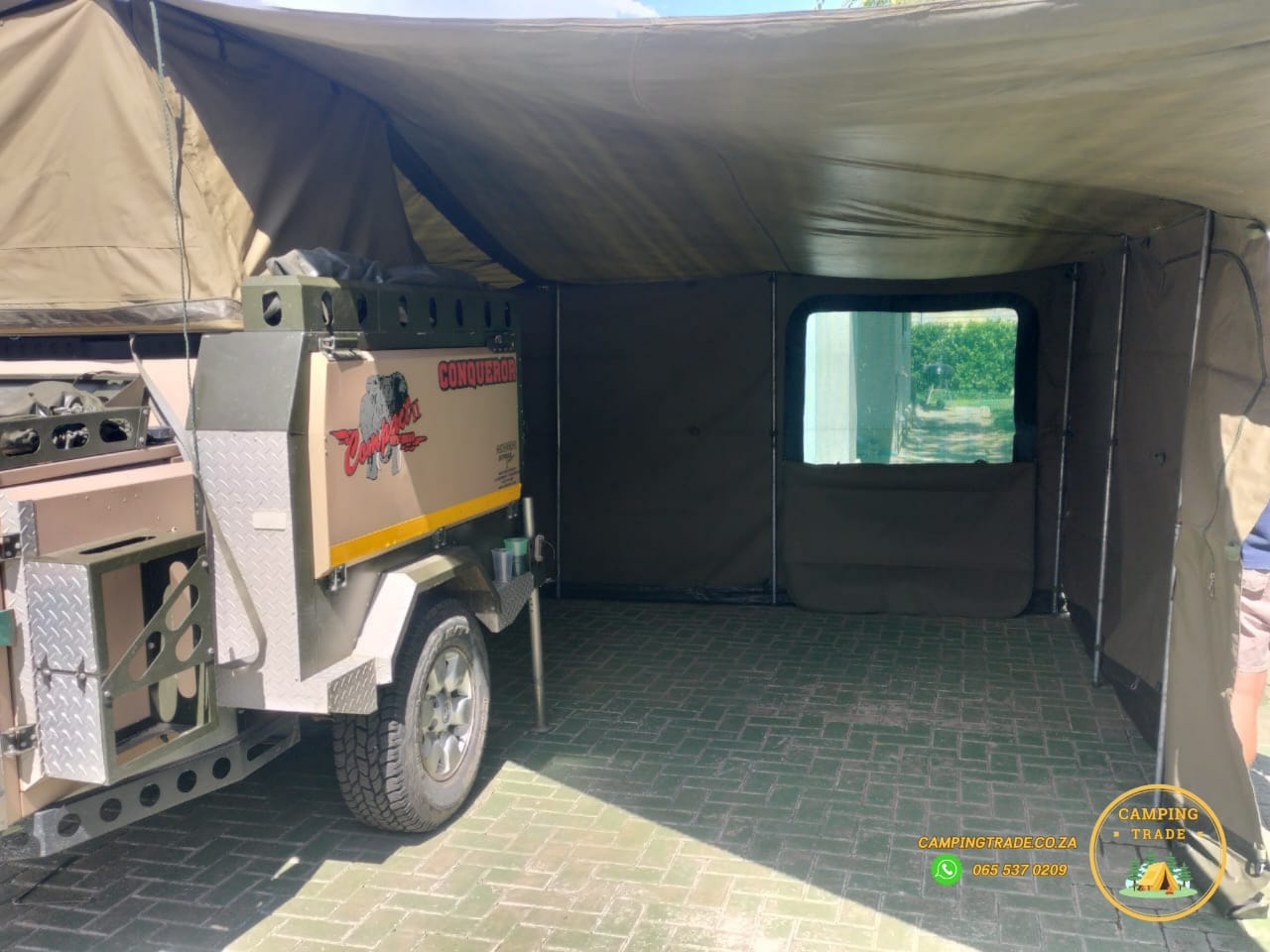 2009 Conqueror Compact 2 Camping Trailer (CT 1246)