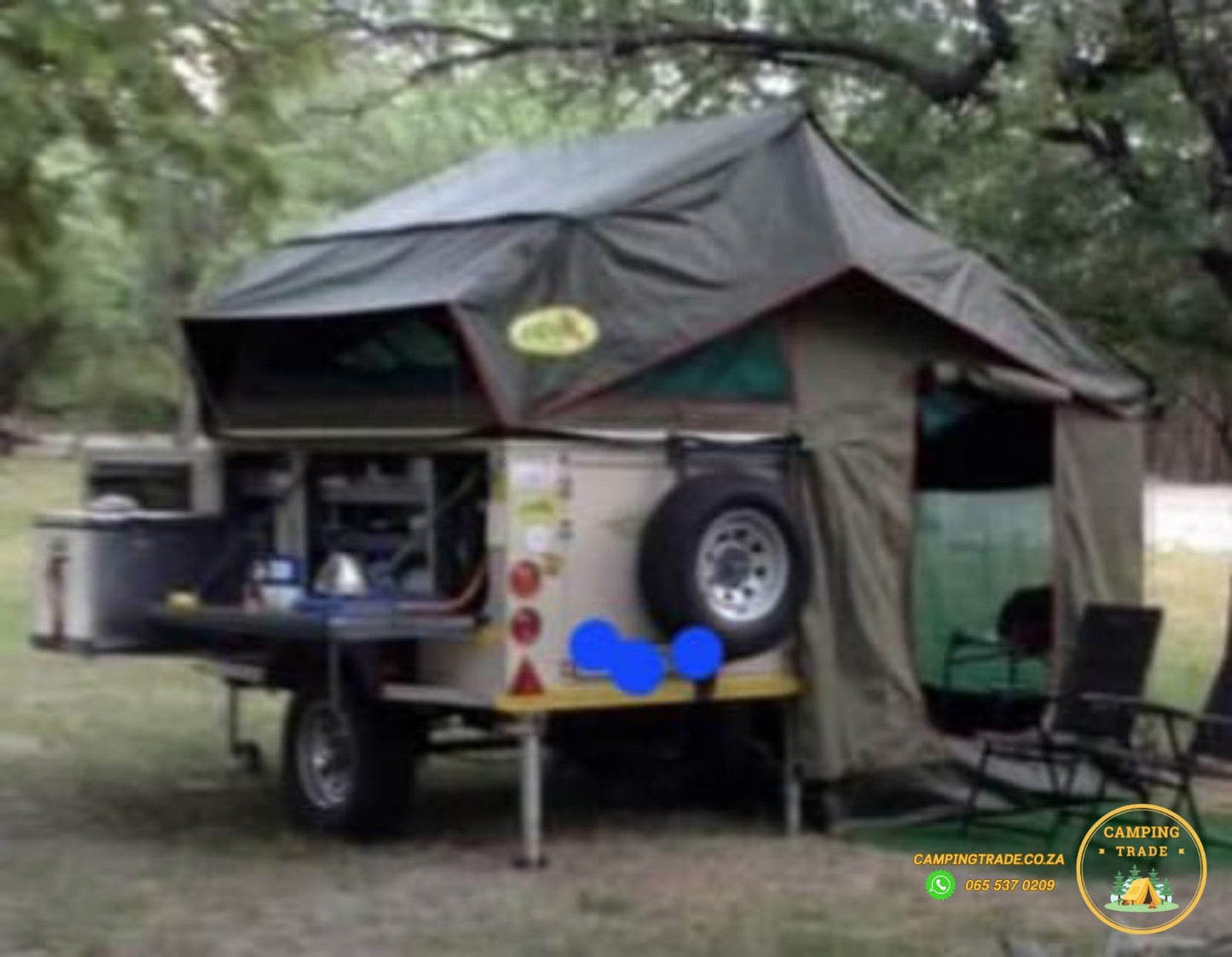SOLD 2012 Echo 5 4x4 Off Road Camping Trailer (CT 1183)