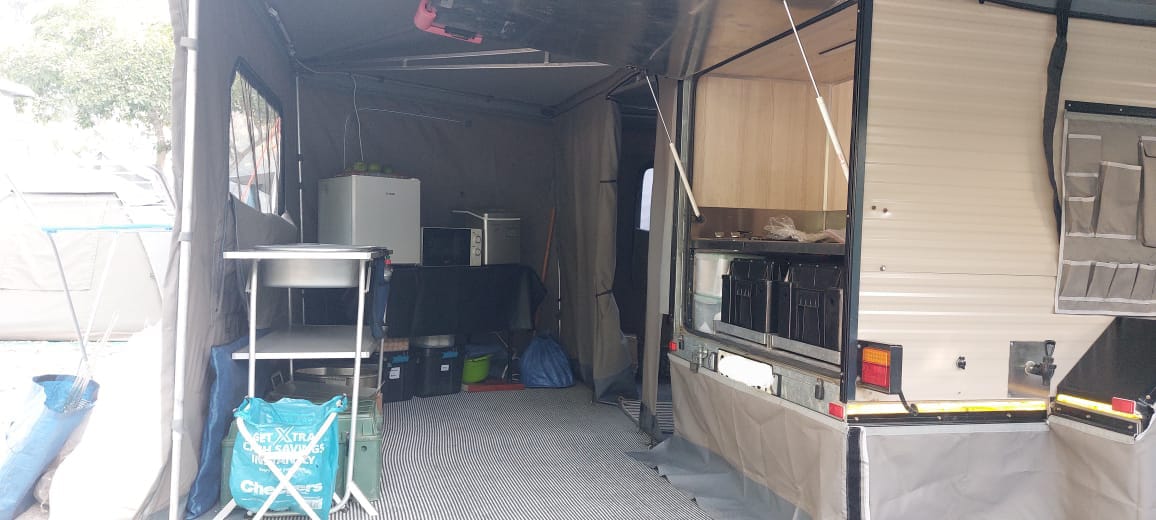 SOLD 1997 Custom Square Box Camper (CT 1315)