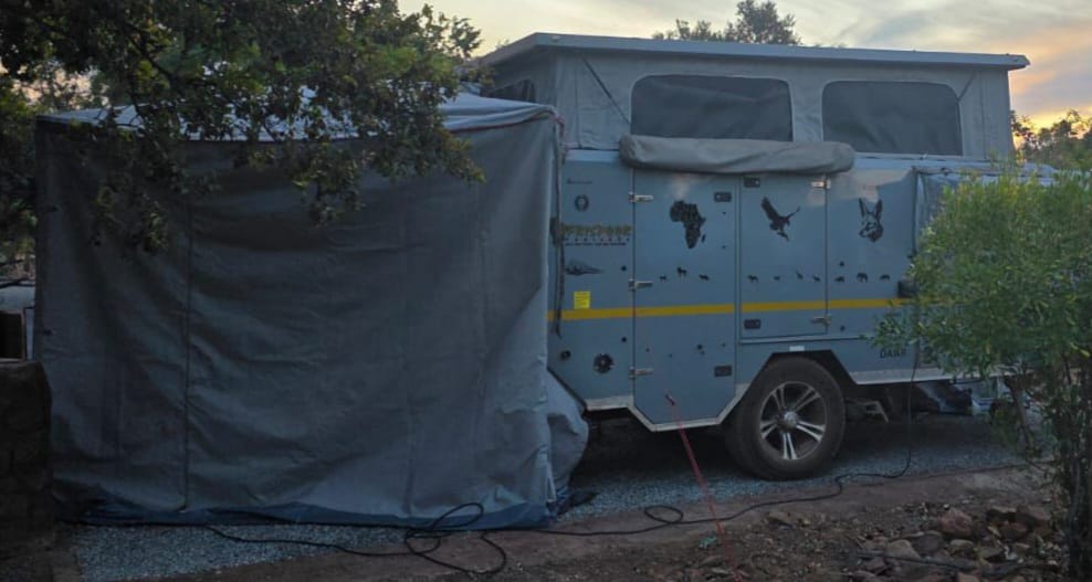 SOLD 2023 Afrispoor Rooikat/Caracal Off Road Caravan (CT 1418)