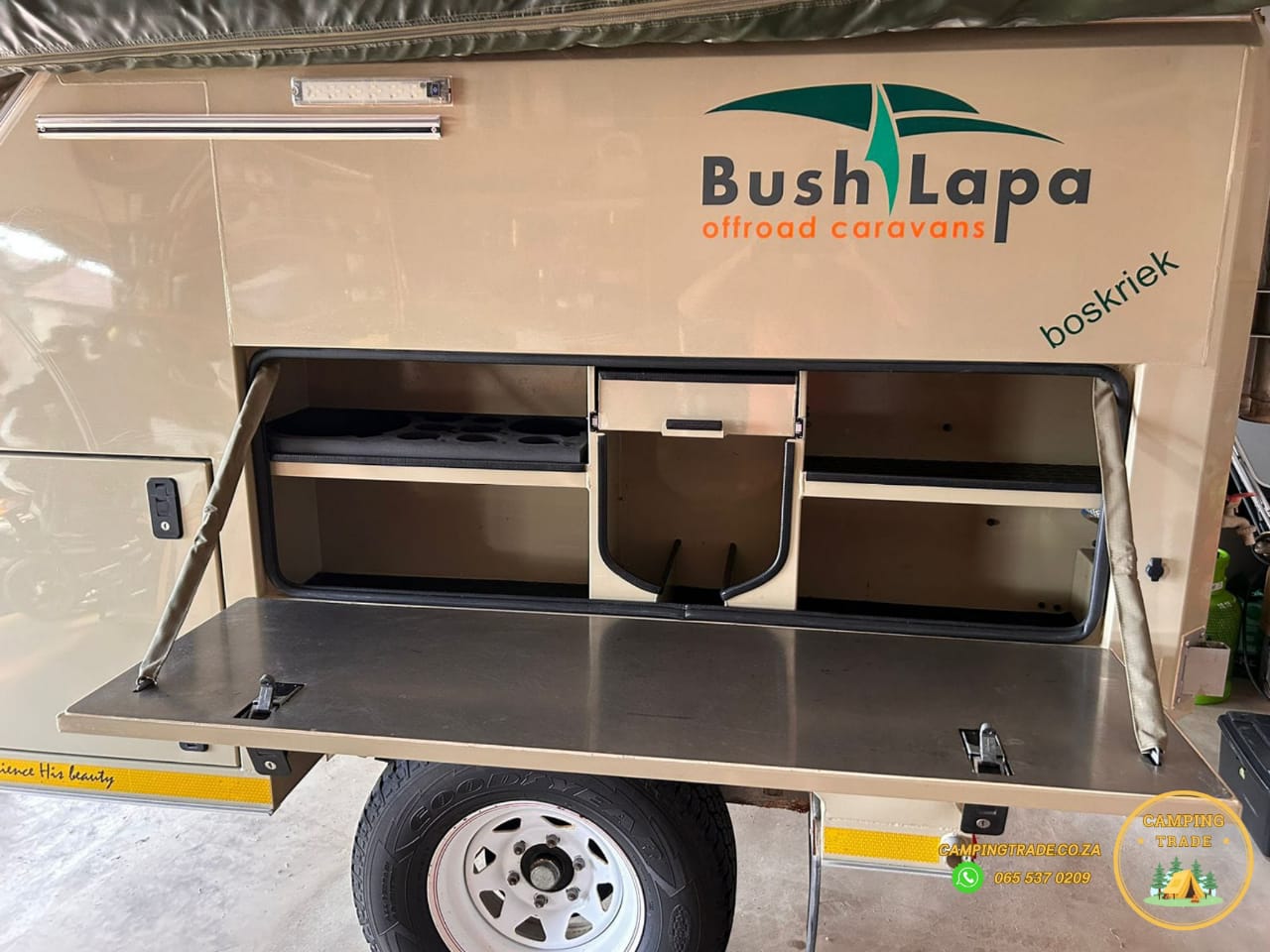 2016 Bushlapa Boskriek Off Road Camping Trailer (CT 1238)