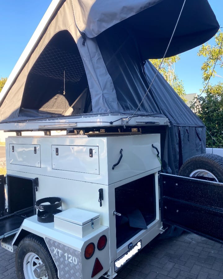 SOLD 2014 Jurgens XT 120 Camping Trailer (CT 1395)