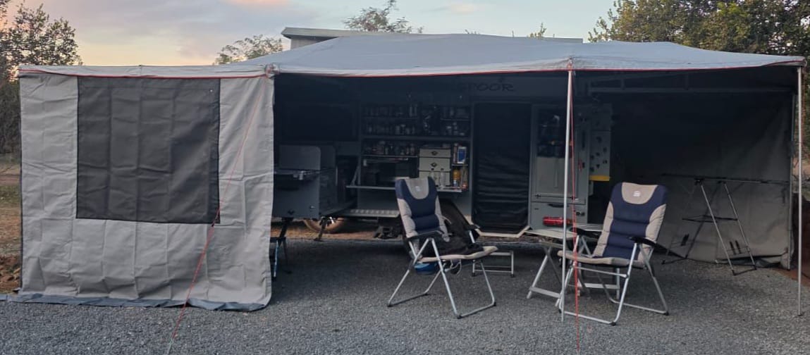 SOLD 2023 Afrispoor Rooikat/Caracal Off Road Caravan (CT 1418)