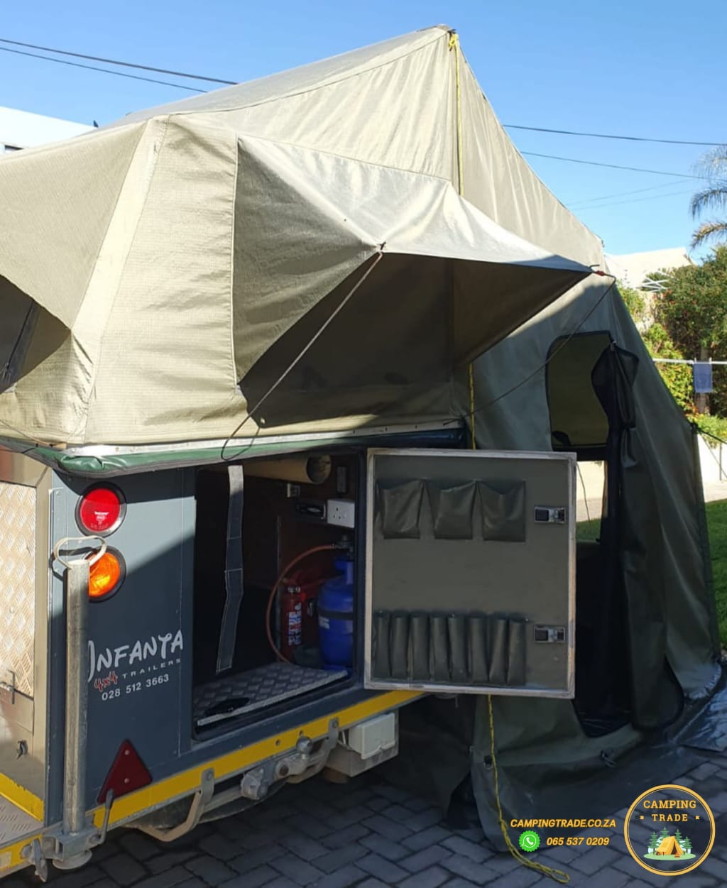 SOLD 2010 Infanta Off Road Camping Trailer (CT 1235)