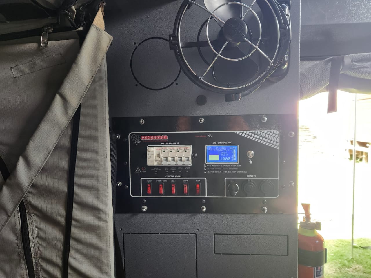 SOLD 2018 Conqueror Companion Platinum Off Road Camping Trailer (CT 1354)
