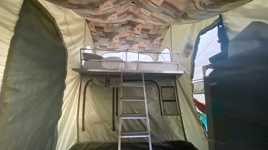 SOLD 2007 Desert Wolf Stainless Steel 4x4 Camping Trailer (CT 1356)