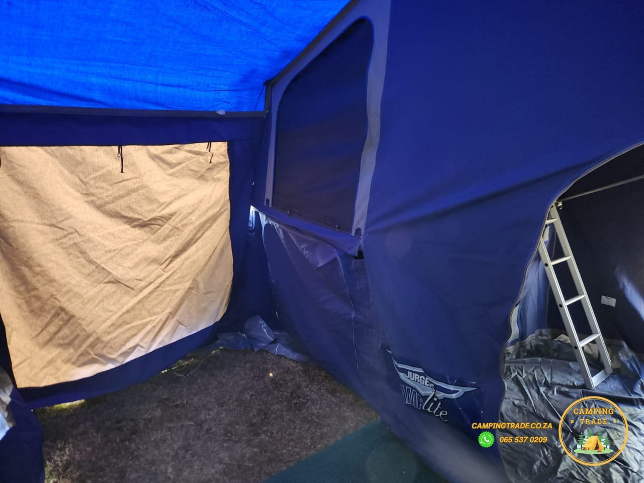 SOLD 2012 Jurgens Camp Lite Camping Trailer (CT 1259)