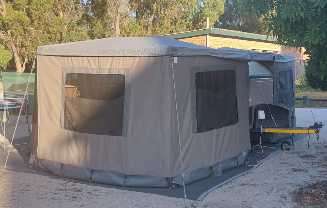 SOLD 1997 Custom Square Box Camper (CT 1315)