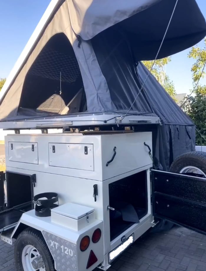 SOLD 2014 Jurgens XT 120 Camping Trailer (CT 1395)