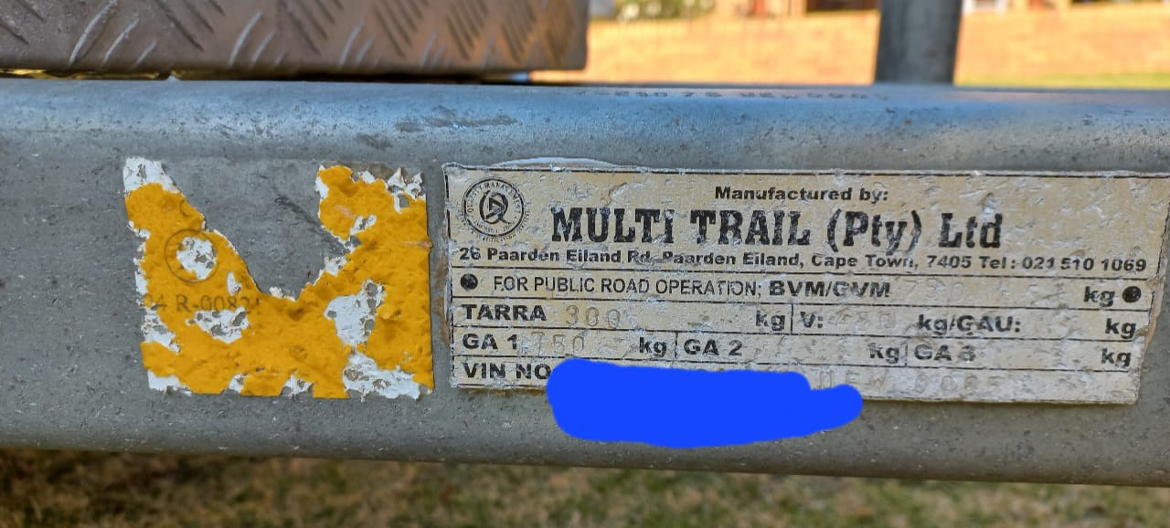 SOLD 2004 Multi Trailer Off-Road Camping Trailer (CT 1042)