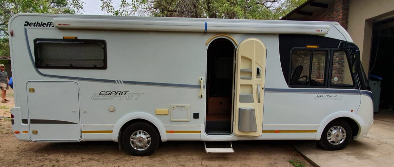 SOLD 2012 Dethleffs Esprit Luxury Motorhome and 2021 Suzuki Jimny Car (CT 1060)