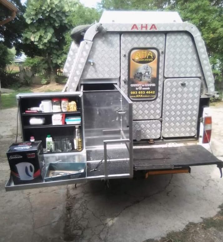 SOLD 2003 Ford Bakkie with AHA Rooftop Camper (CT 1071)