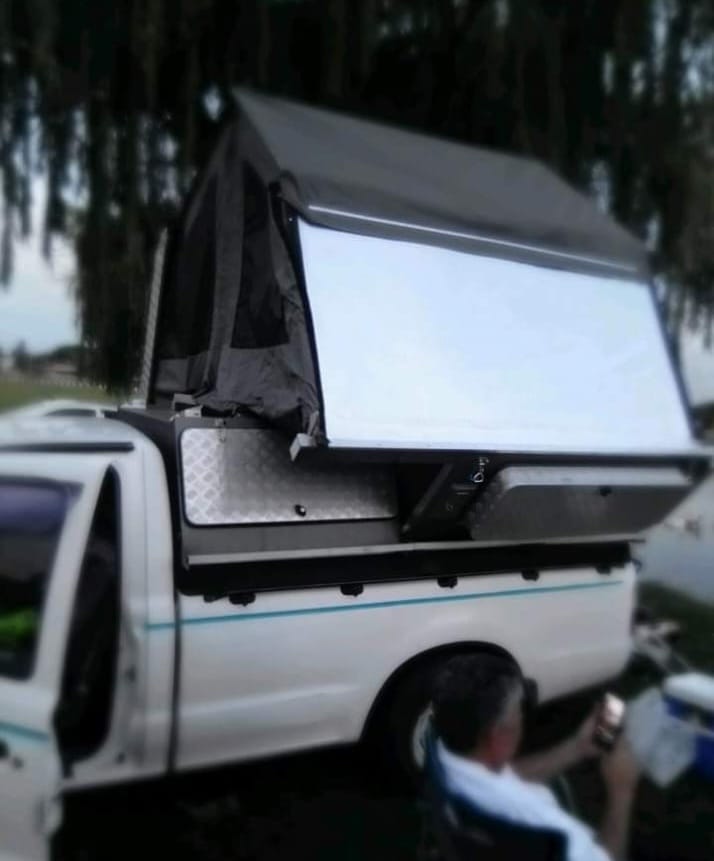 SOLD 2003 Ford Bakkie with AHA Rooftop Camper (CT 1071)