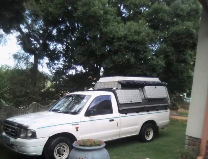 SOLD 2003 Ford Bakkie with AHA Rooftop Camper (CT 1071)