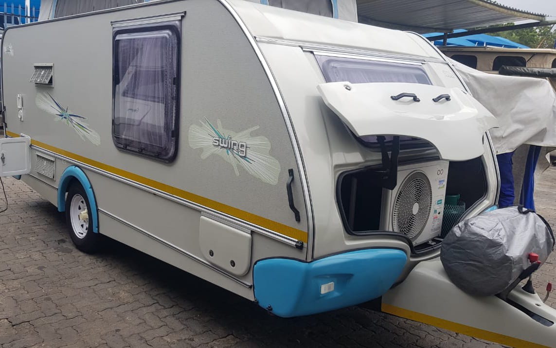 SOLD 2013 Sprite Swing en suite Caravan (CT 1085)