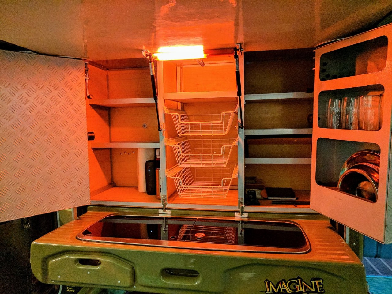 SOLD 2018 Imagine Trailvan Camping Trailer (CT 1088)