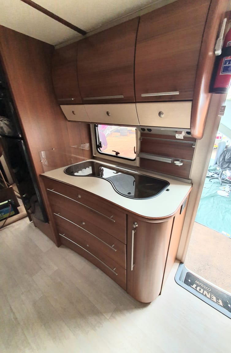 SOLD 2011 Fendt Brilliant Caravan (CT 1097)