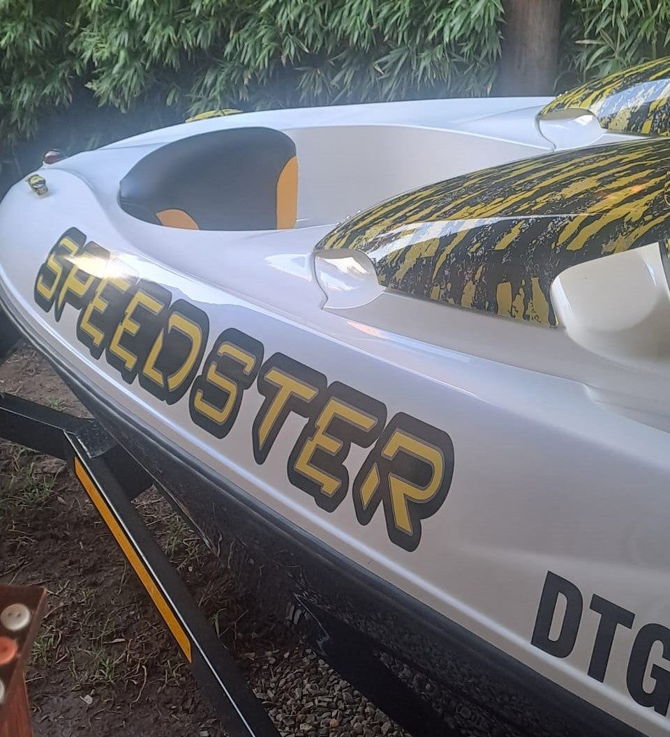 SOLD 2001 Seadoo Speedster Boat (CT 1112)