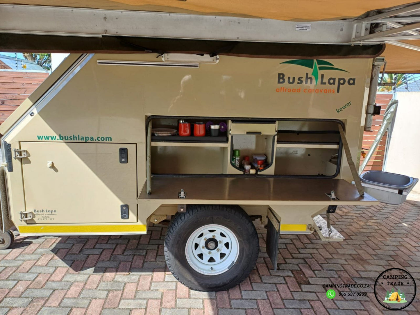 SOLD 2015 Bush Lapa Kever Off-road Camping Trailer (CT 1130)