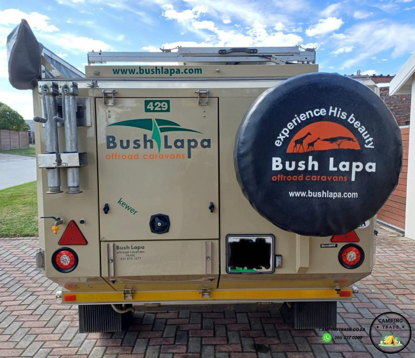 SOLD 2015 Bush Lapa Kever Off-road Camping Trailer (CT 1130)