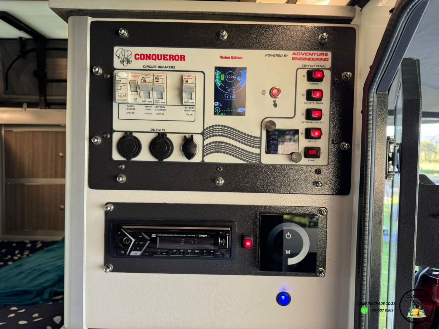 SOLD 2019 Conqueror UEV-17 Off-road Camping Trailer (CT 1132)