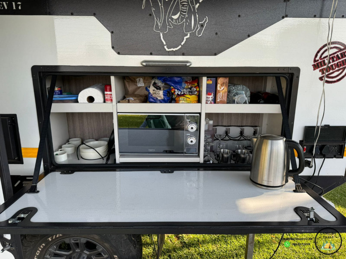 SOLD 2019 Conqueror UEV-17 Off-road Camping Trailer (CT 1132)