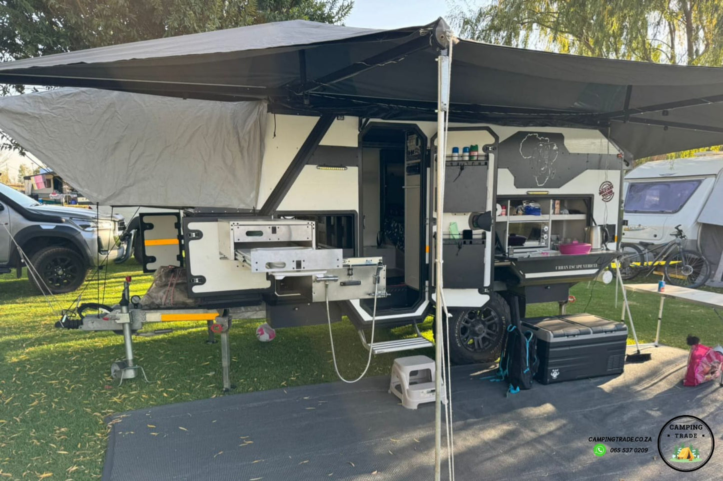 SOLD 2019 Conqueror UEV-17 Off-road Camping Trailer (CT 1132)