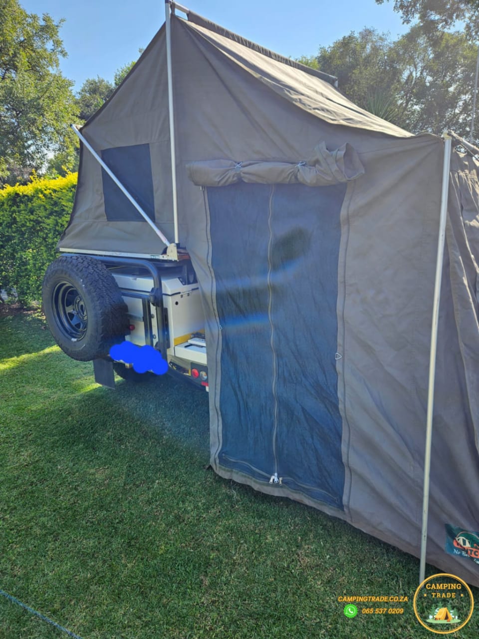 SOLD 2016 Jurgens XT 140 Black Edition Off-Road Camping Trailer (CT 1123)