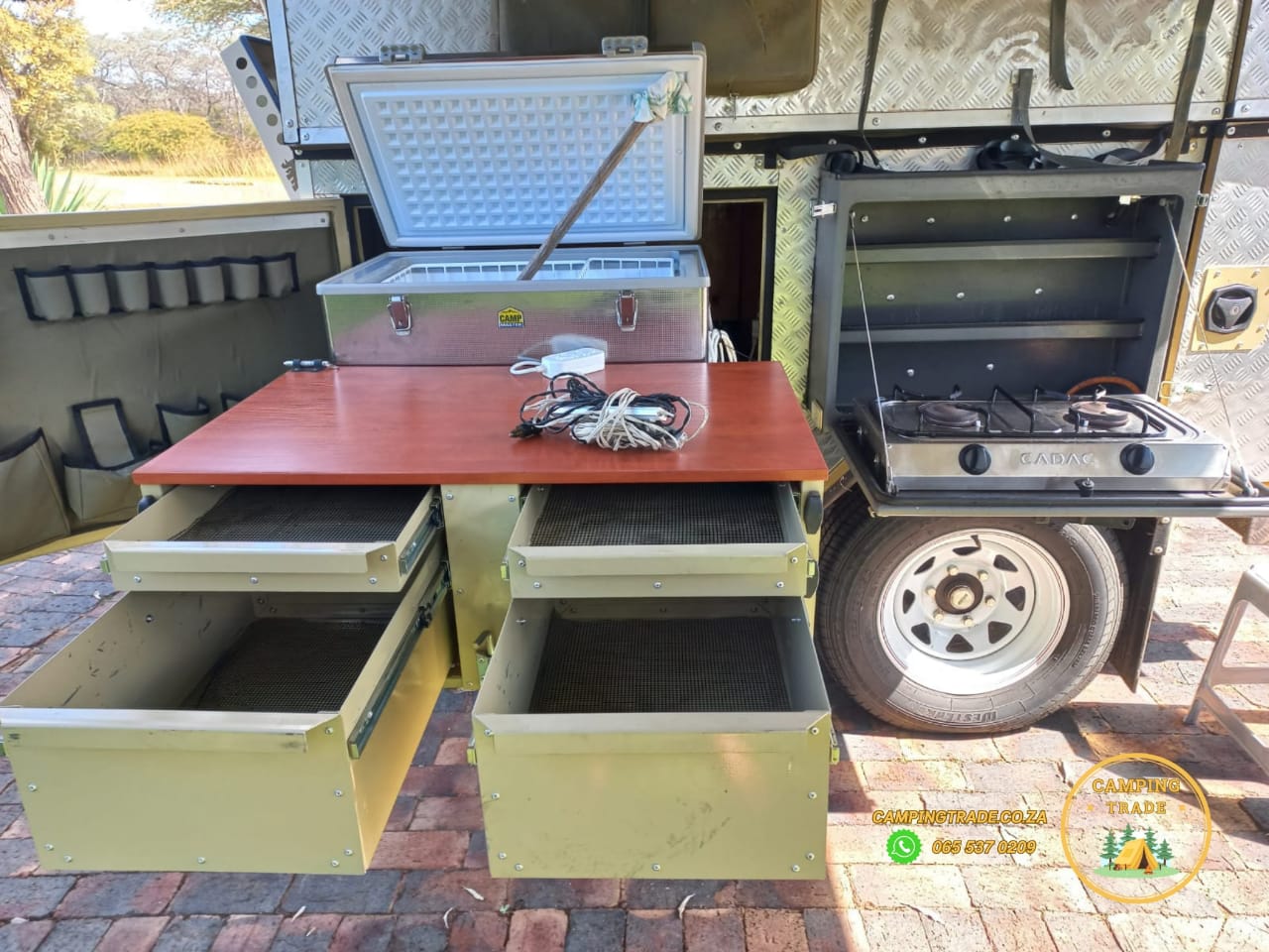 SOLD 2015 Lebusha Overlander Off-Road Camping Trailer (CT 1134)