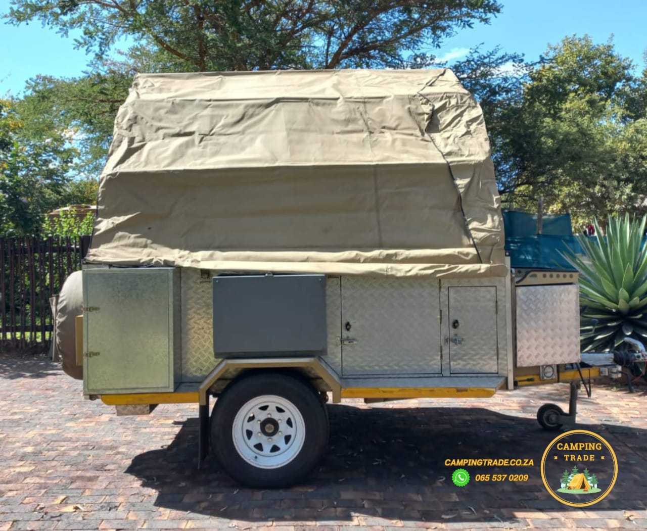 SOLD 2015 Lebusha Overlander Off-Road Camping Trailer (CT 1134)