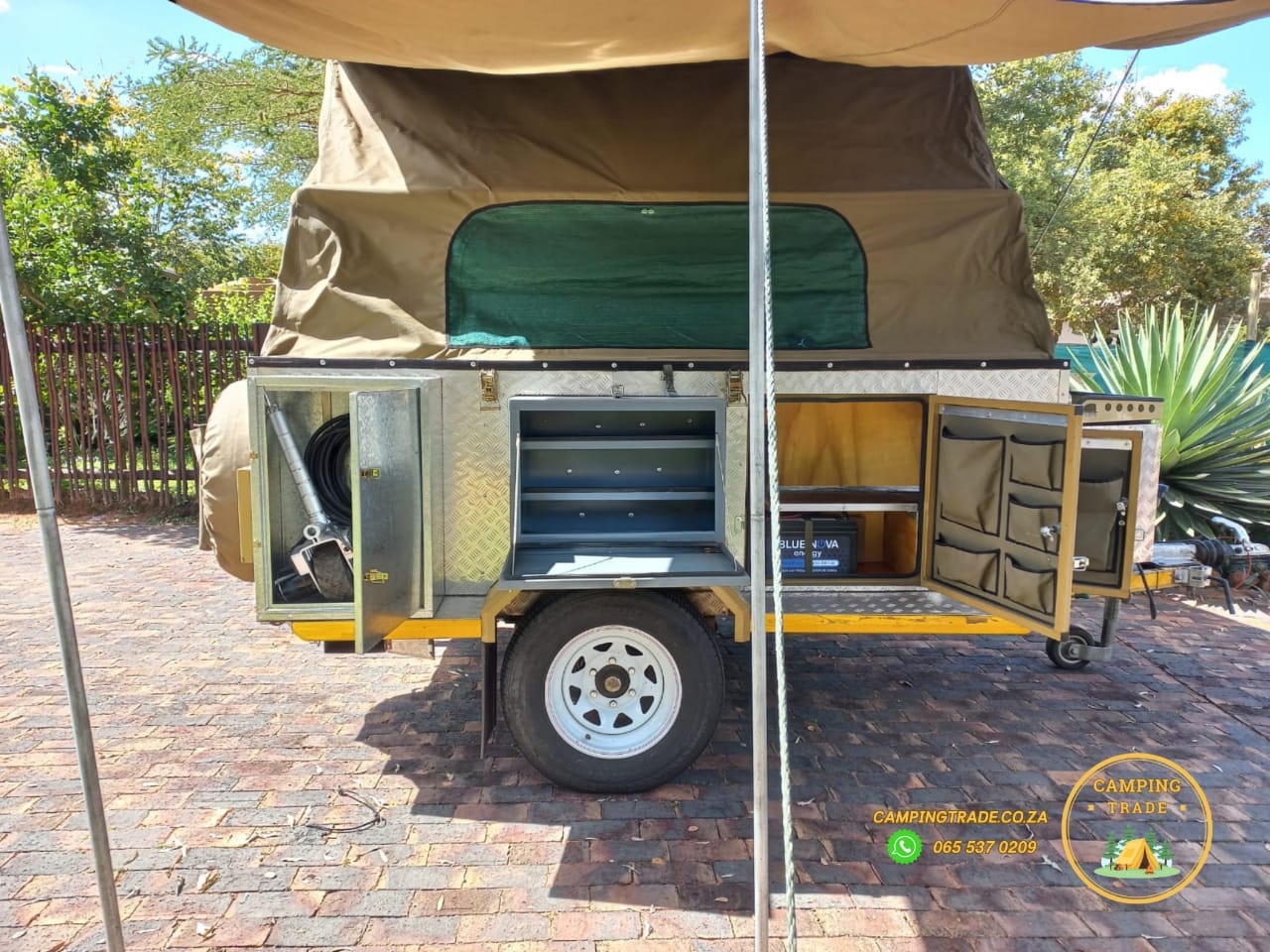 SOLD 2015 Lebusha Overlander Off-Road Camping Trailer (CT 1134)