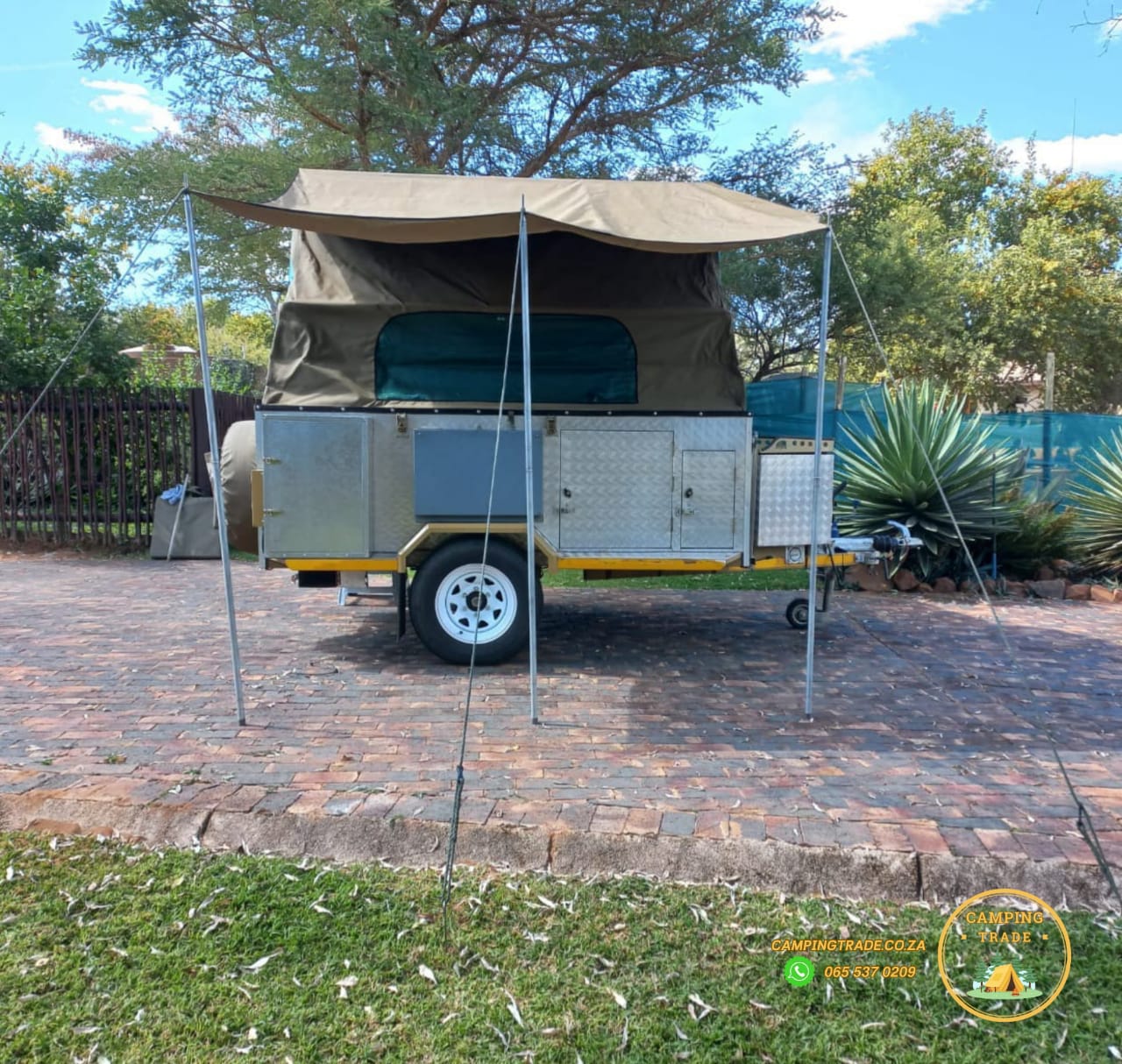 SOLD 2015 Lebusha Overlander Off-Road Camping Trailer (CT 1134)